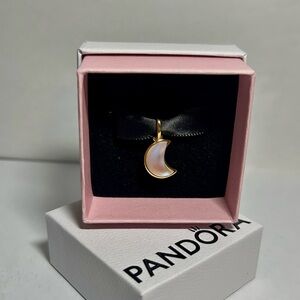 Pandora Crescent Moon Dangle Charm